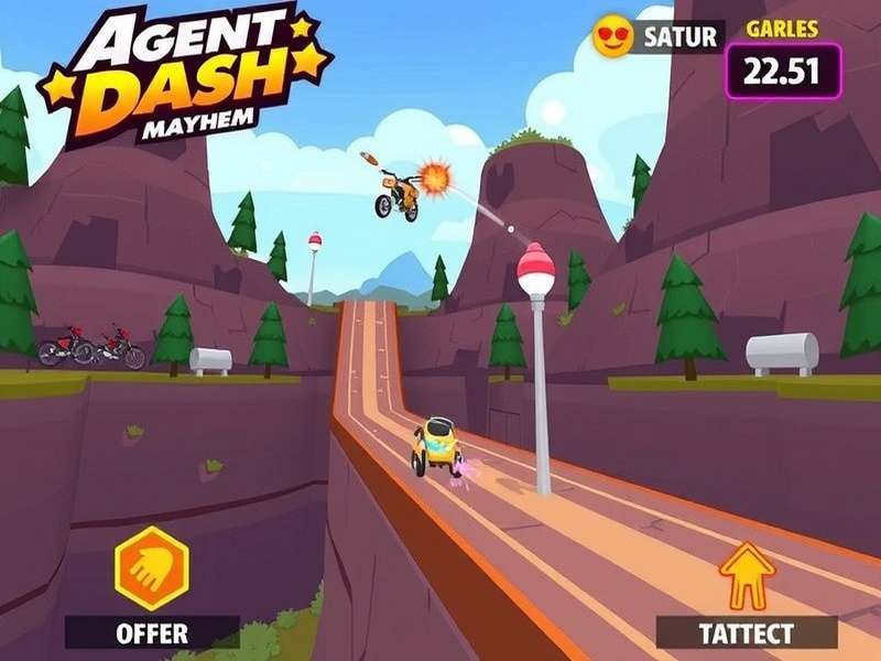 Indian Gamers Playing Agent Dash Mountain Mayhem
